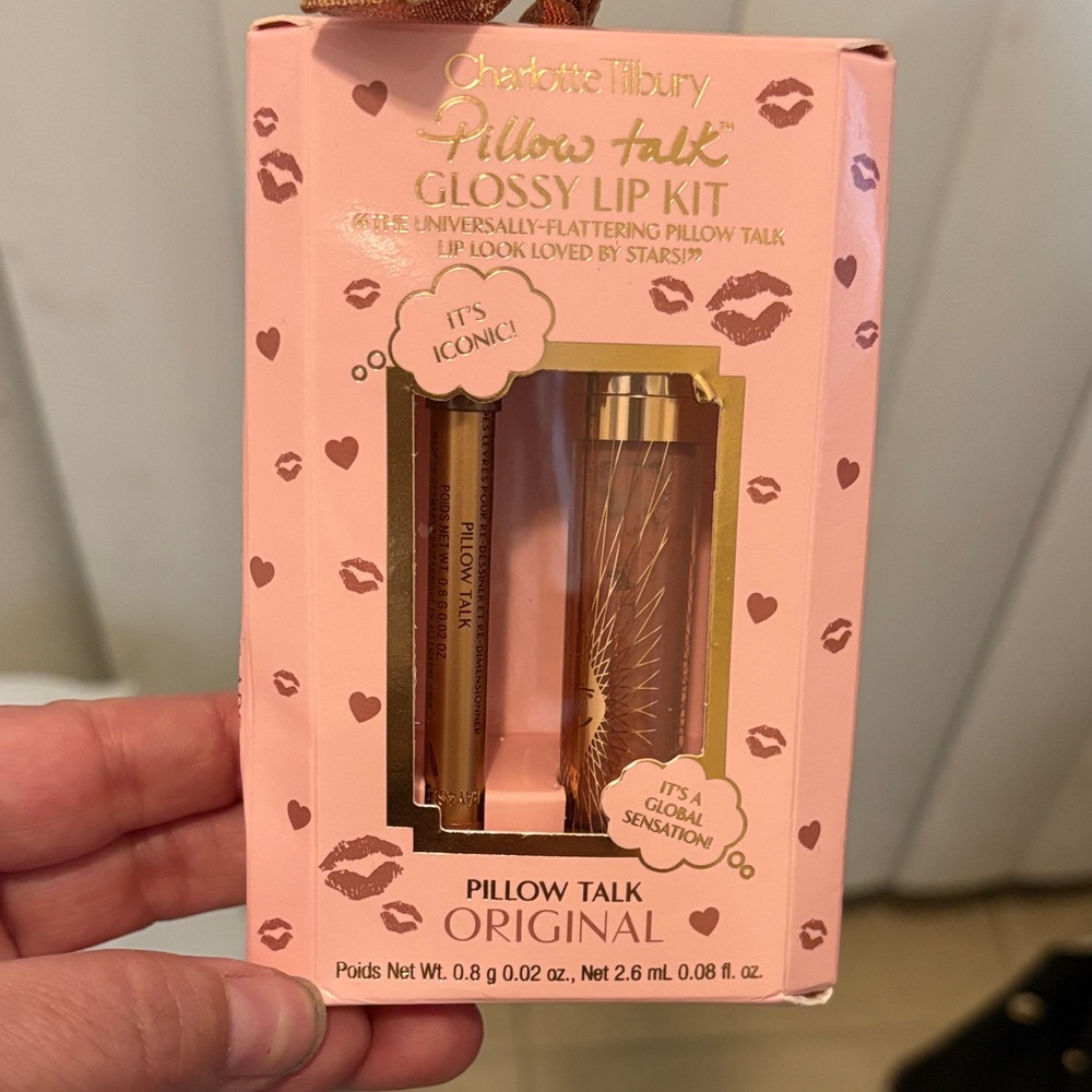 Charlotte Tilbury Pillow Talk Glossy Lip Kit - Original